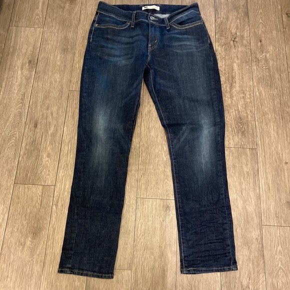 Levis Denim - Levis 529 Curvy Skinny Leg Jean Womens 12M Midrise Stretch Denim Pants 31x32